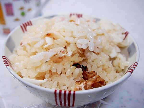 鯛のおかしらで鯛めし