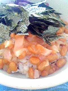 納豆の食べ方-新生姜♪