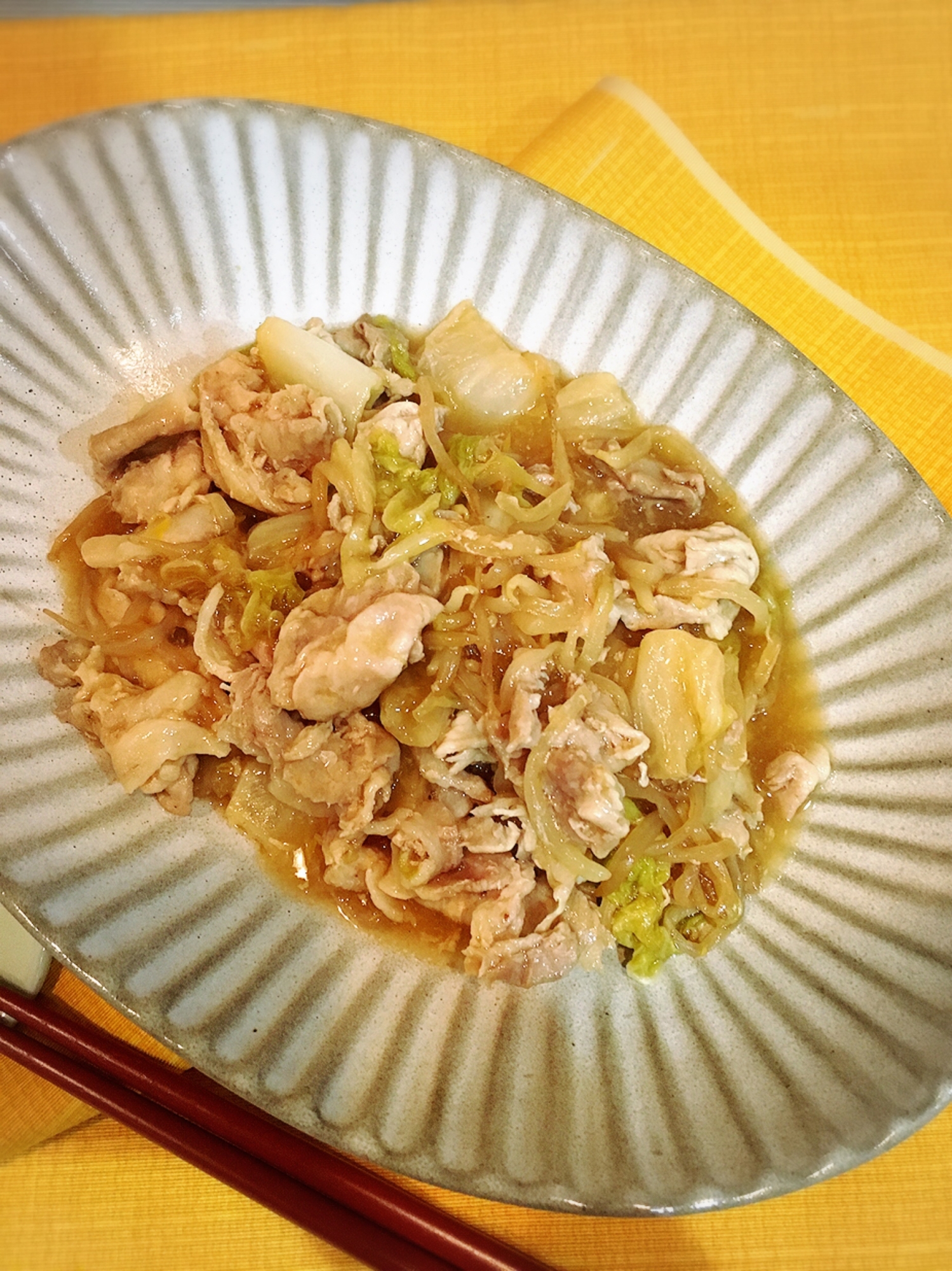 炊飯器で簡単♪豚肉と白菜のトロトロ煮