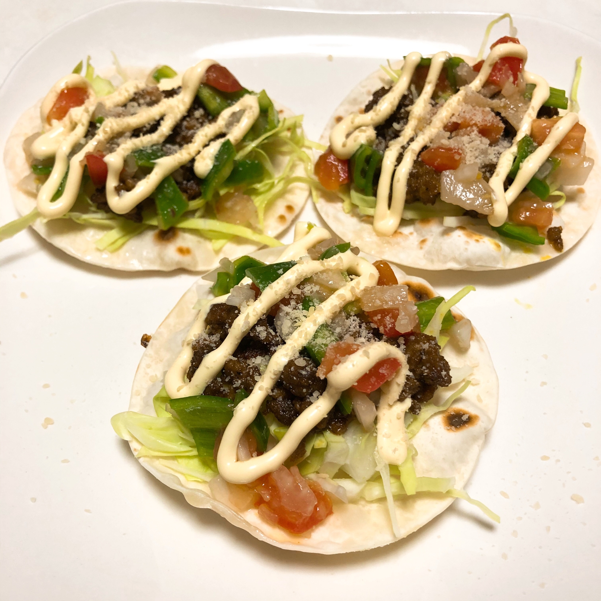 餃子の皮で簡単!トルティーヤパーティー!