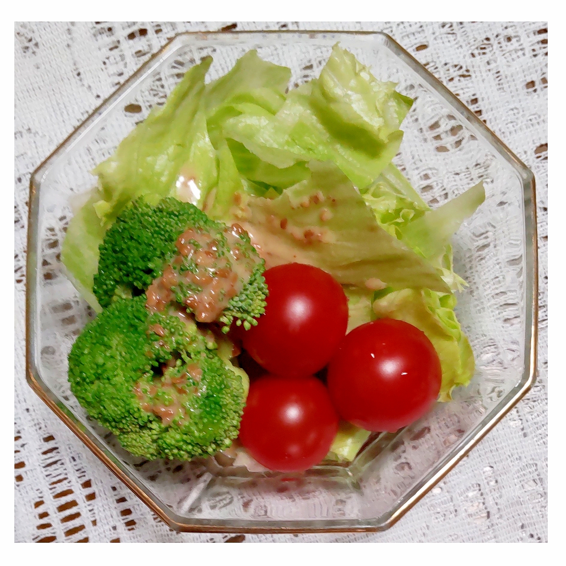 野菜サラダ（ミニトマト・ブロッコリーetc..）