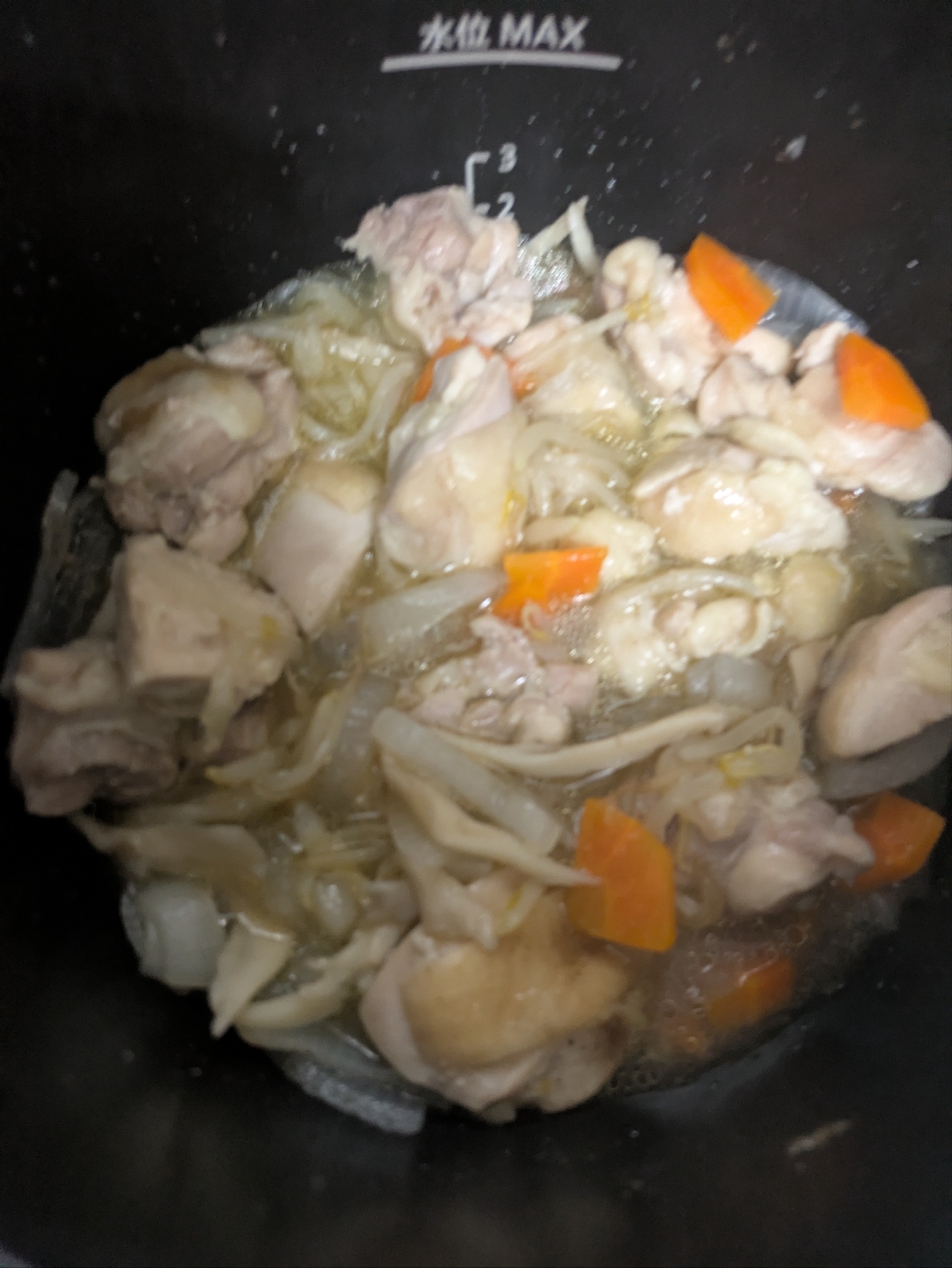 蒸し野菜と鶏肉〜ホットクック〜