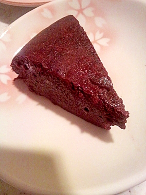 バレンタイン！炊飯器で簡単！濃厚チョコレートケーキ