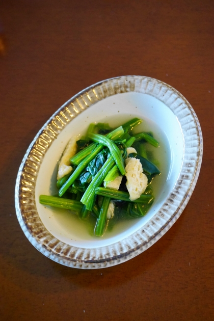 麺つゆで簡単に～とっても美味しくいただきました。