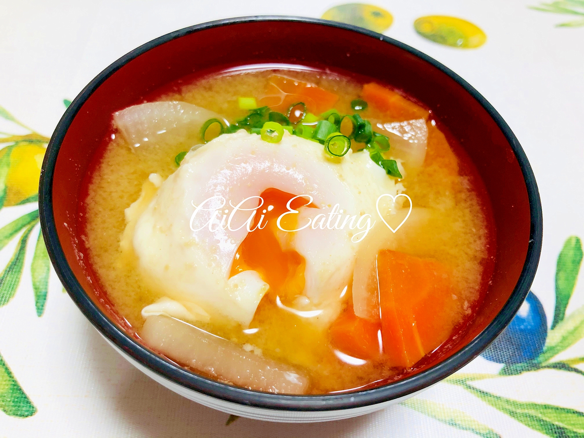 簡単汁物 にんじんと大根の卵落とし味噌汁 レシピ 作り方 By あいあい 楽天レシピ 簡単汁物 にんじんと大根の卵落とし味噌汁 レシピ 作り方 By あいあい 楽天レシピ