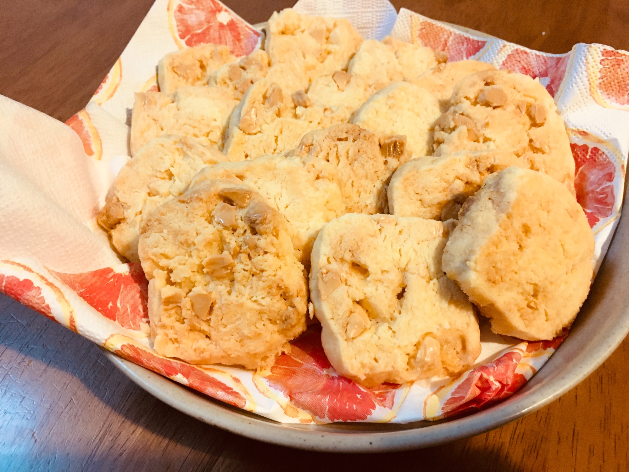 ビニール袋で簡単天ぷら粉ザクザククッキー