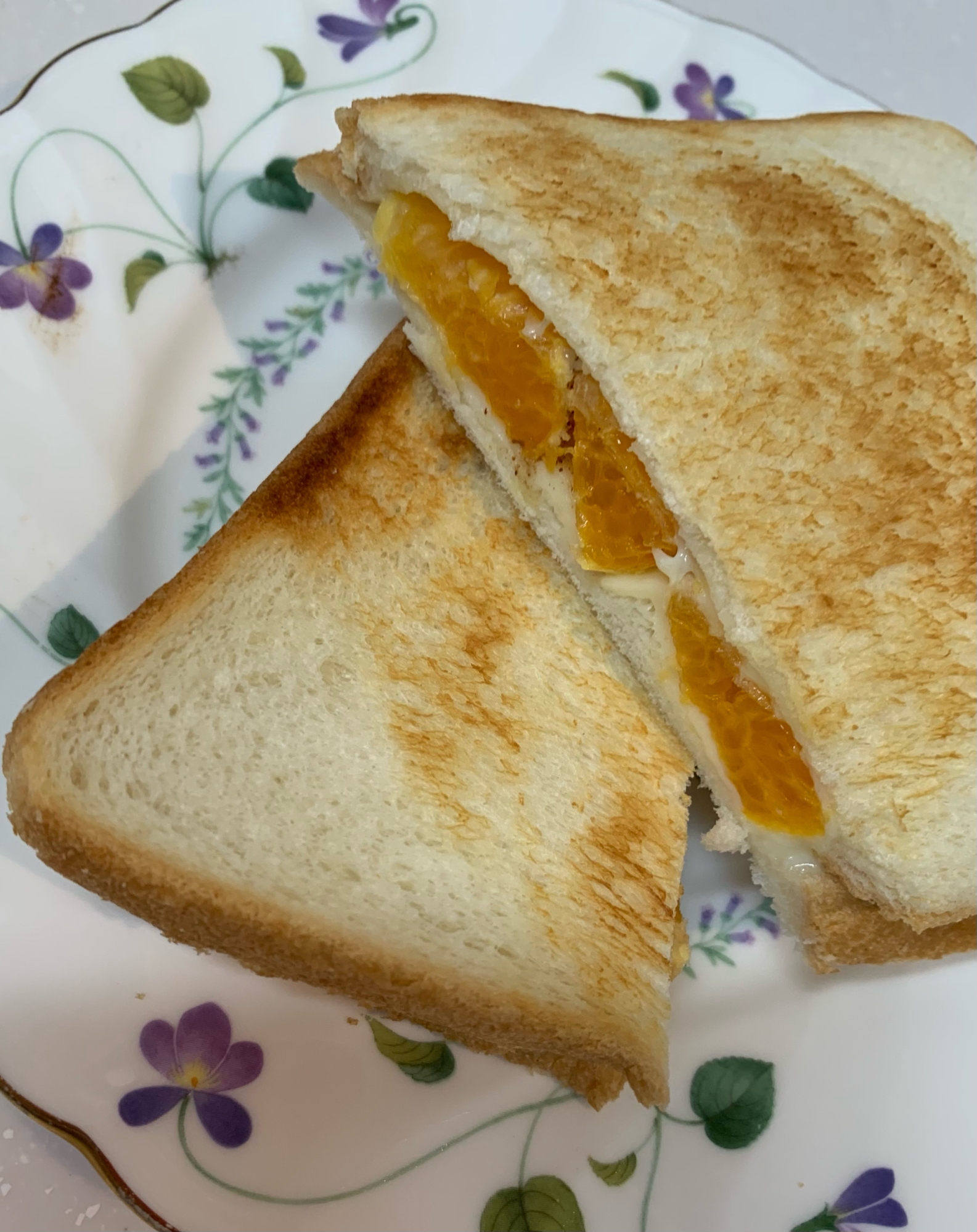 ポンカンのホットチーズサンド