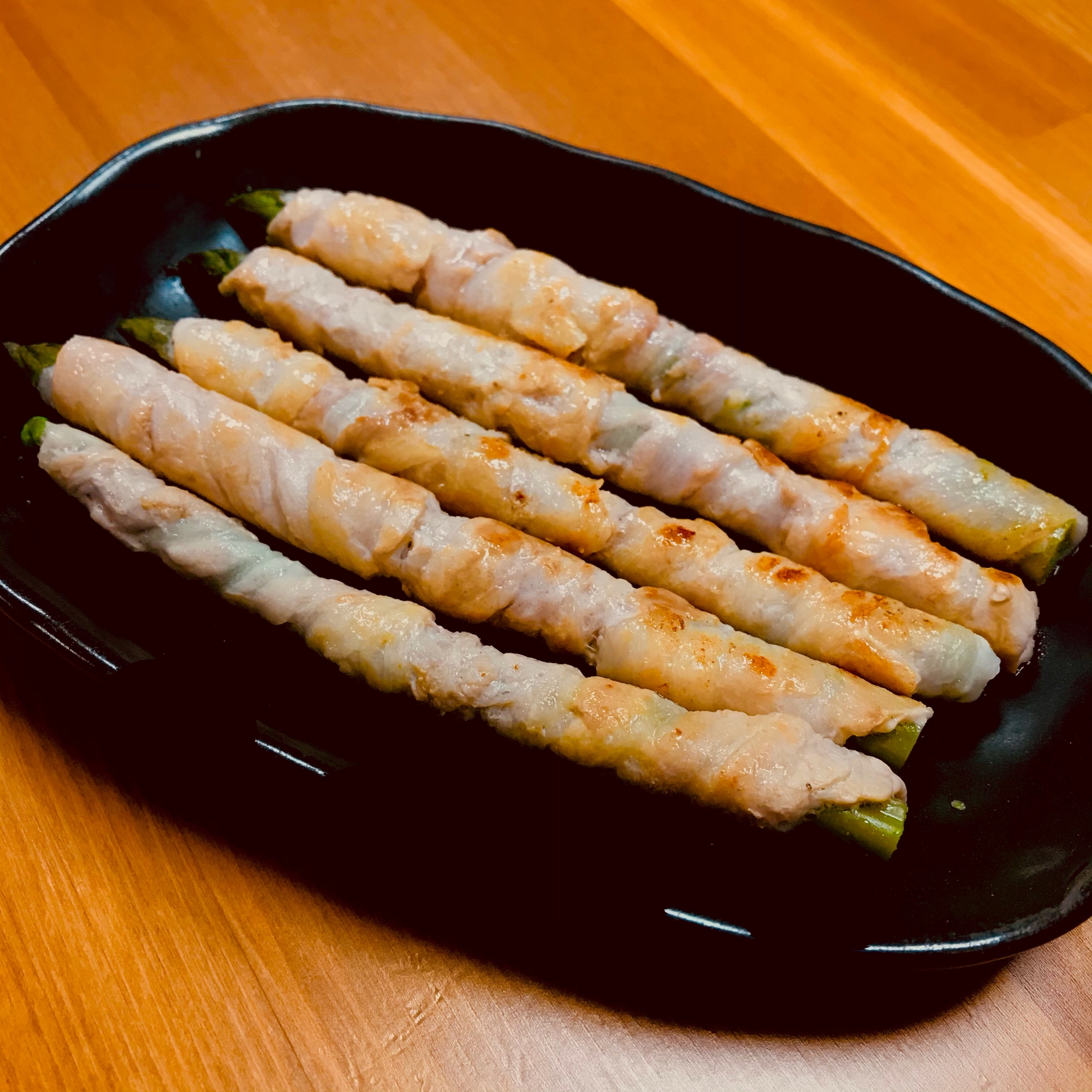 クレイジーソルトでスパイシー 肉巻きアスパラガス レシピ 作り方 By 時短料理のネコ 楽天レシピ