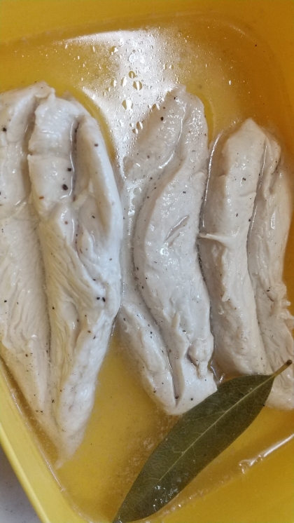 塩分控えめ！あると便利！とりささみのサラダチキン