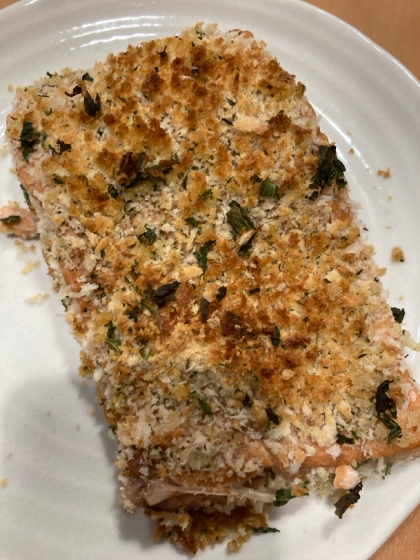 簡単ヘルシー♪オーブンでカリカリ香草パン粉焼き＾＾