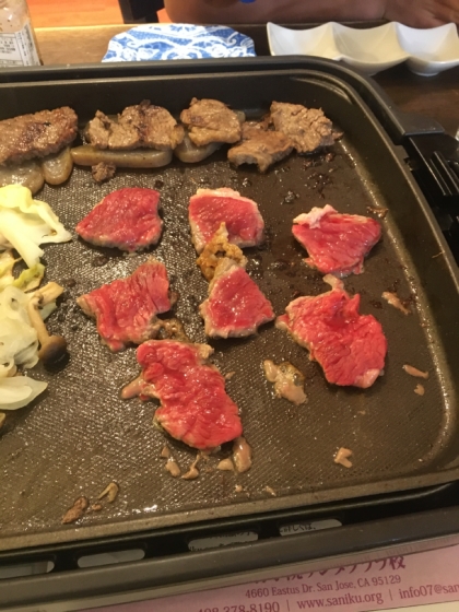 野菜室を片付ける焼き肉