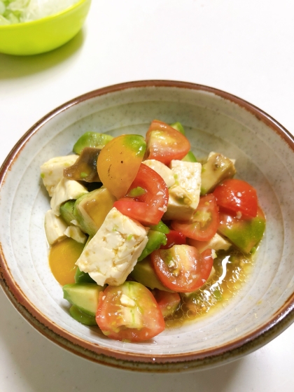 美肌とダイエットに アボカド豆腐サラダ レシピ 作り方 By 姫子 楽天レシピ