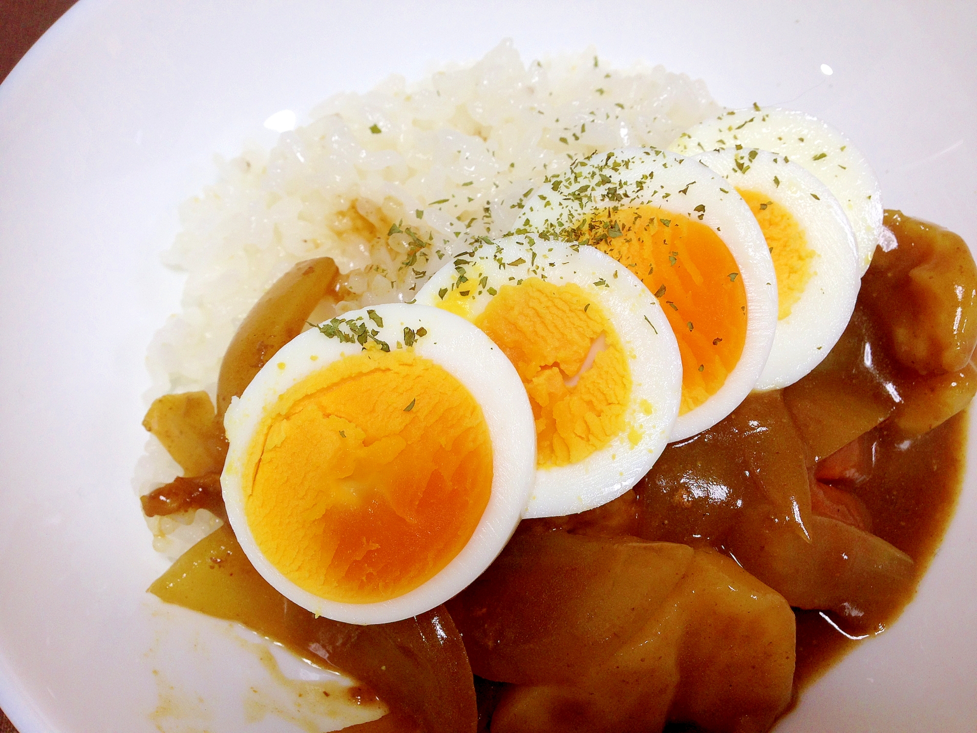 子どもが喜ぶ ゆで卵カレー レシピ 作り方 By うーころちゃん 楽天レシピ 子どもが喜ぶ ゆで卵カレー レシピ 作り方 By うーころちゃん 楽天レシピ