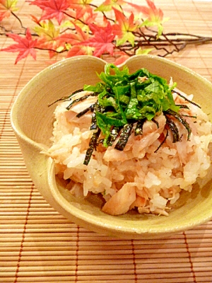 まぐろの生姜醤油焼き☆混ぜご飯。