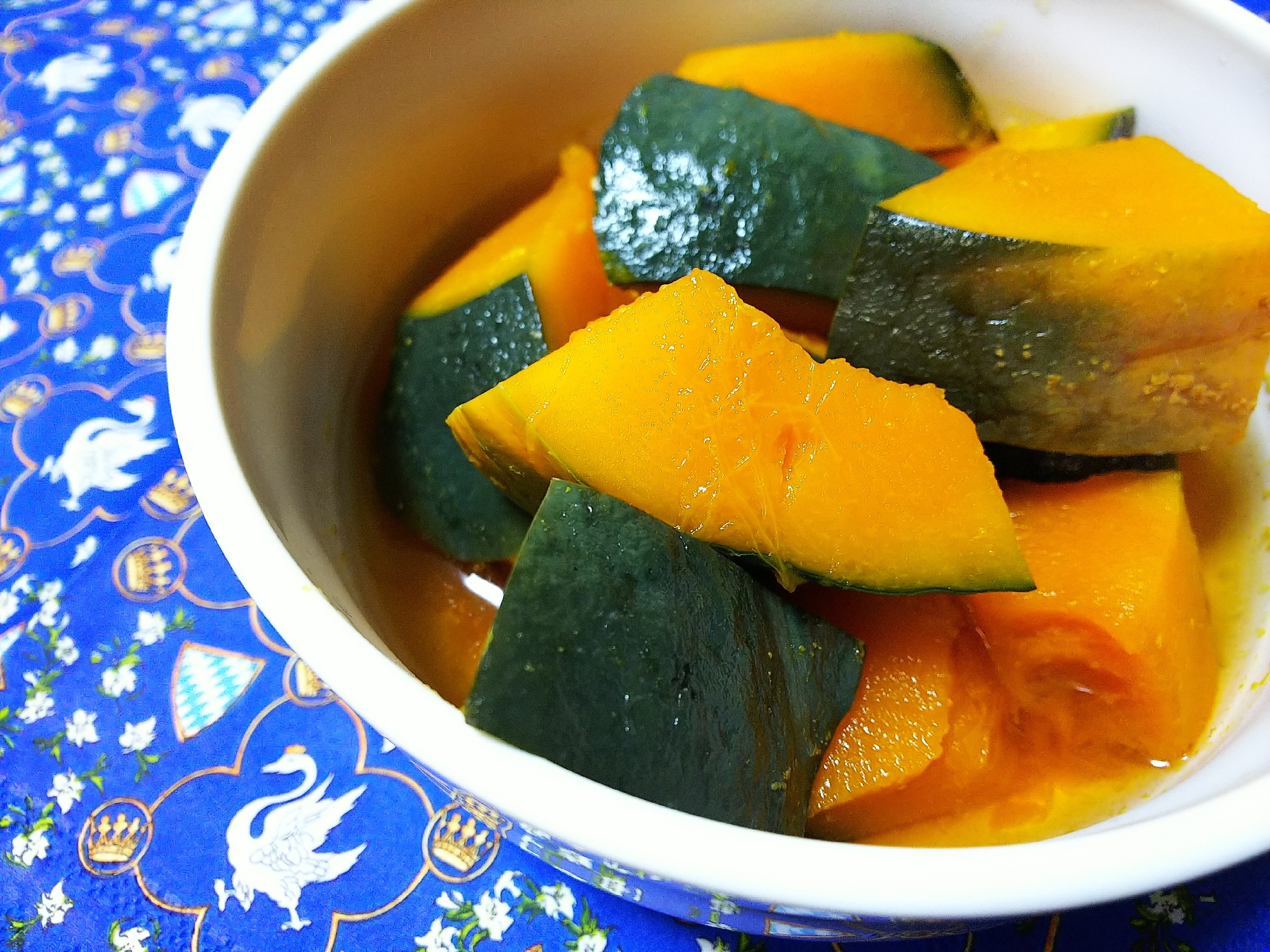 煮崩れしにくい！カボチャの煮物♪