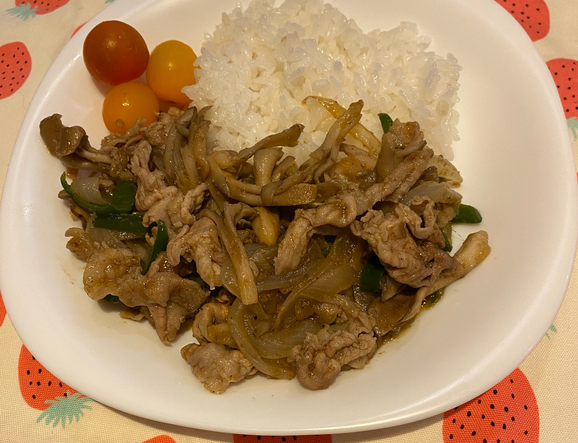 すぐできる☆きのこスパイスカレー