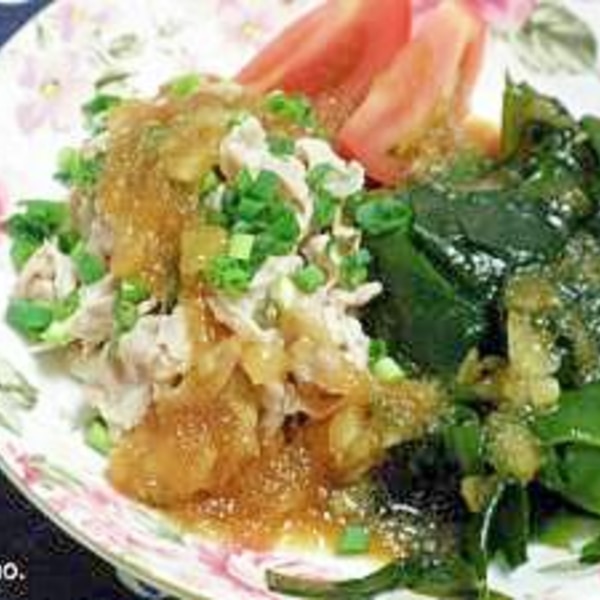 ポン酢とおろし玉ねぎソースで冷しゃぶ レシピ 作り方 By Momo 楽天レシピ ポン酢とおろし玉ねぎソースで冷しゃぶ レシピ 作り方 By Momo 楽天レシピ