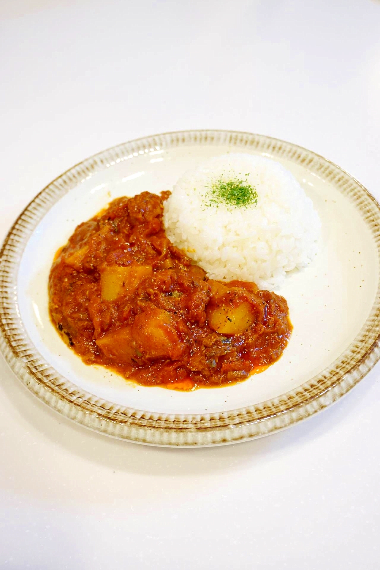 さば缶&トマト缶で出来る!さば缶トマトカレー