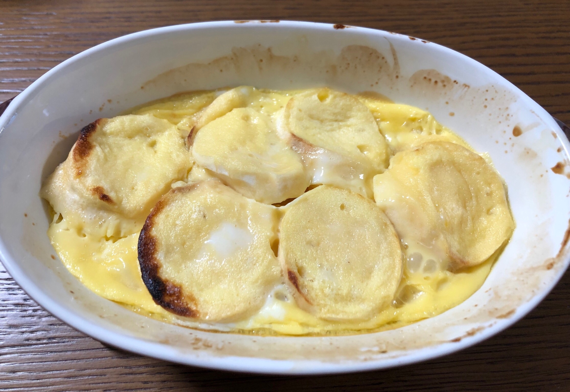 簡単!お麩でパンプディング!