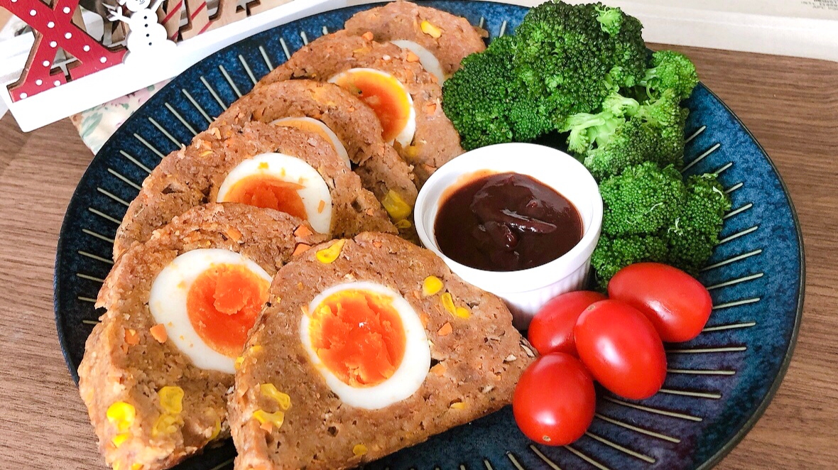 型なし!ミートローフ♡クリスマスにいかが?