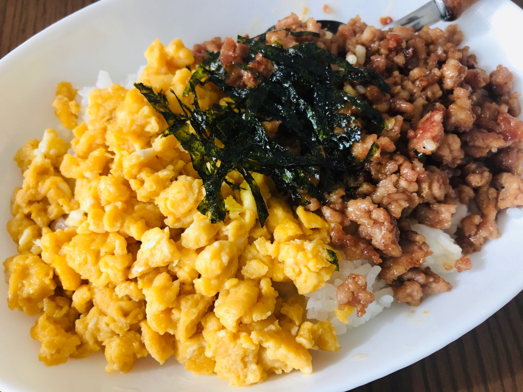 簡単！２色丼☆