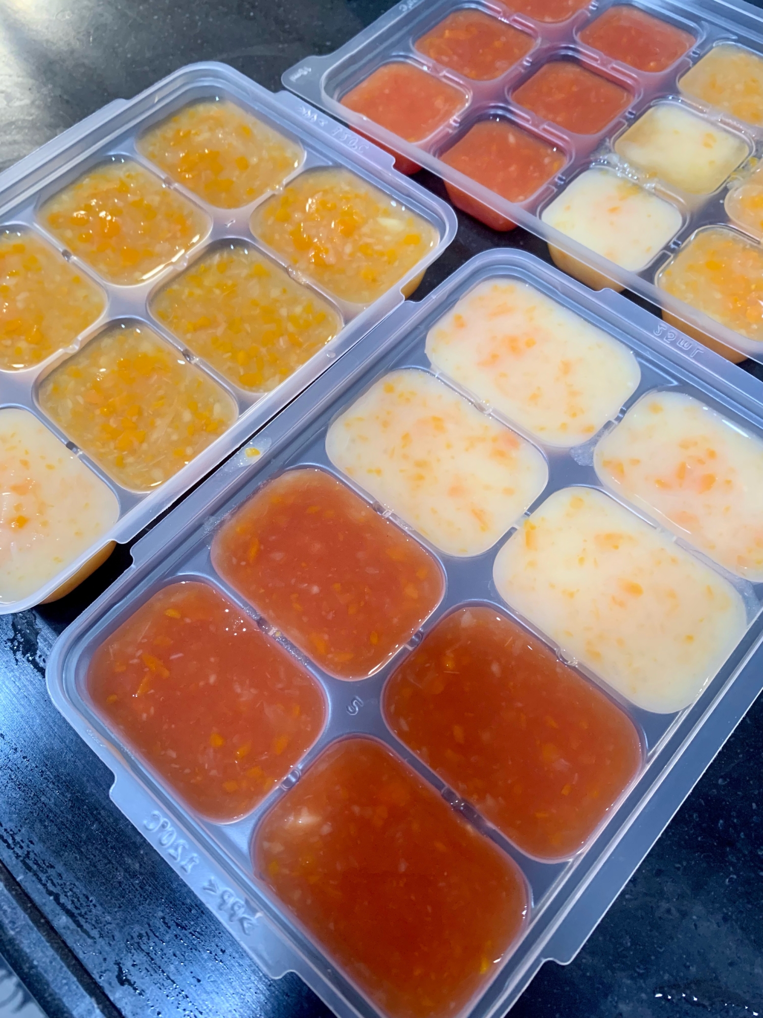 【離乳食中期】炊飯器で時短!簡単スープ3種♪
