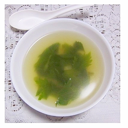 モロヘイヤのスープ