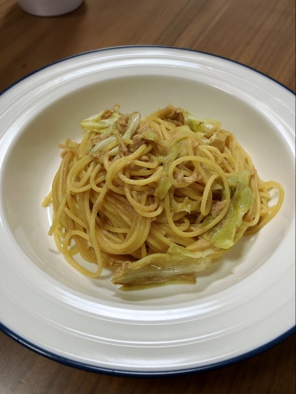 ウチの定番＊キャベツとツナのパスタ＊