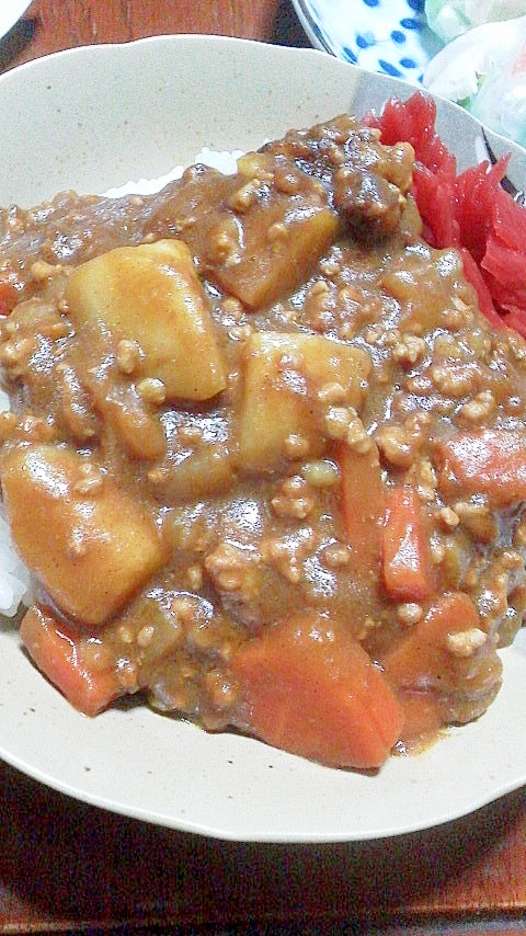 子供向けキーマカレー