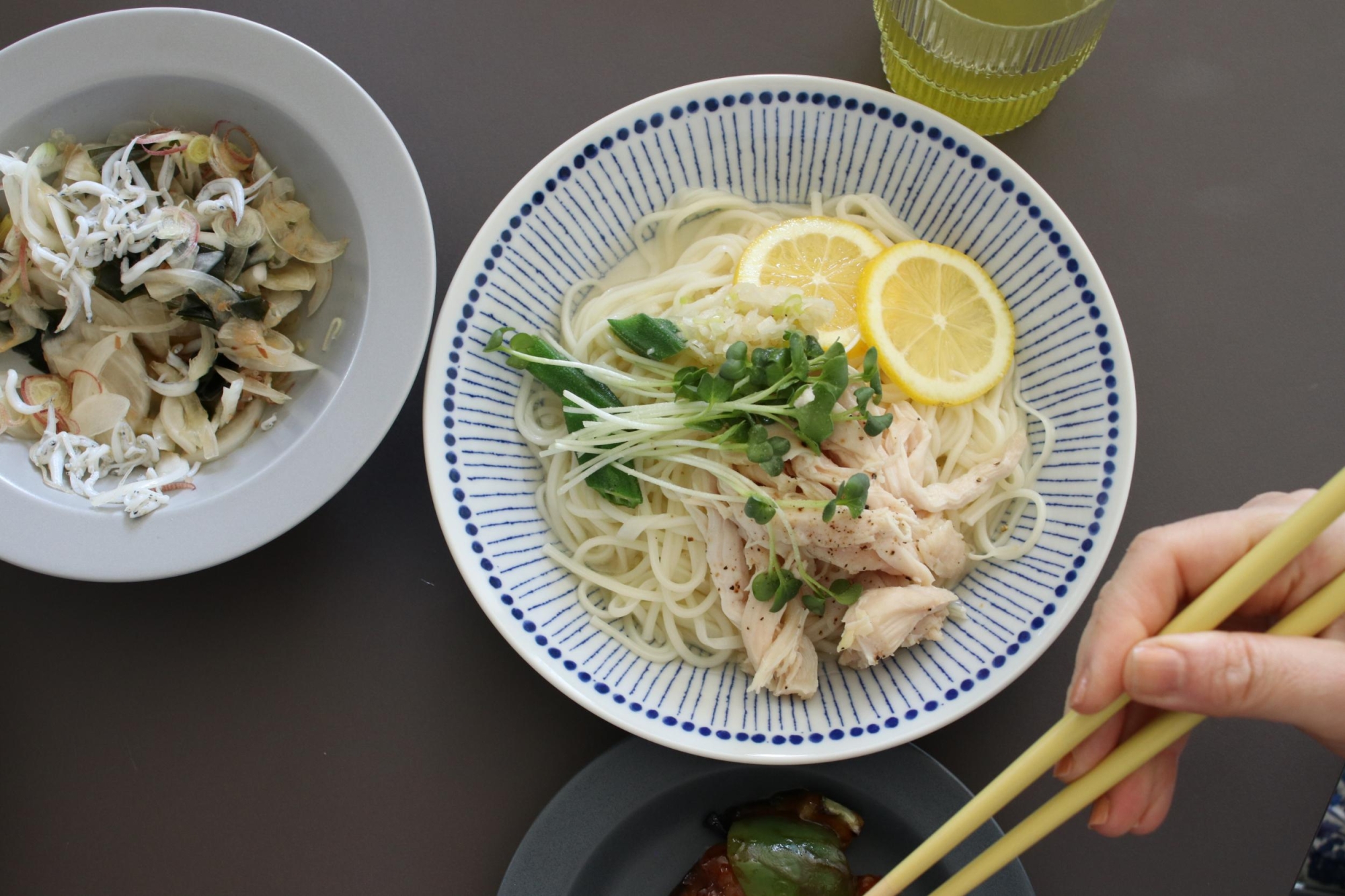 【KOZレシピ】鶏レモンの冷やし麺