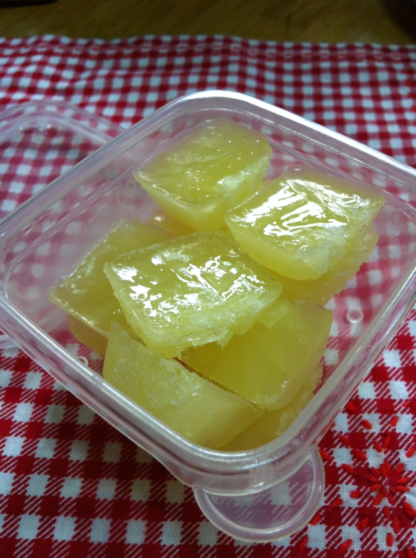 レモン汁を冷凍保存！レモンキューブ