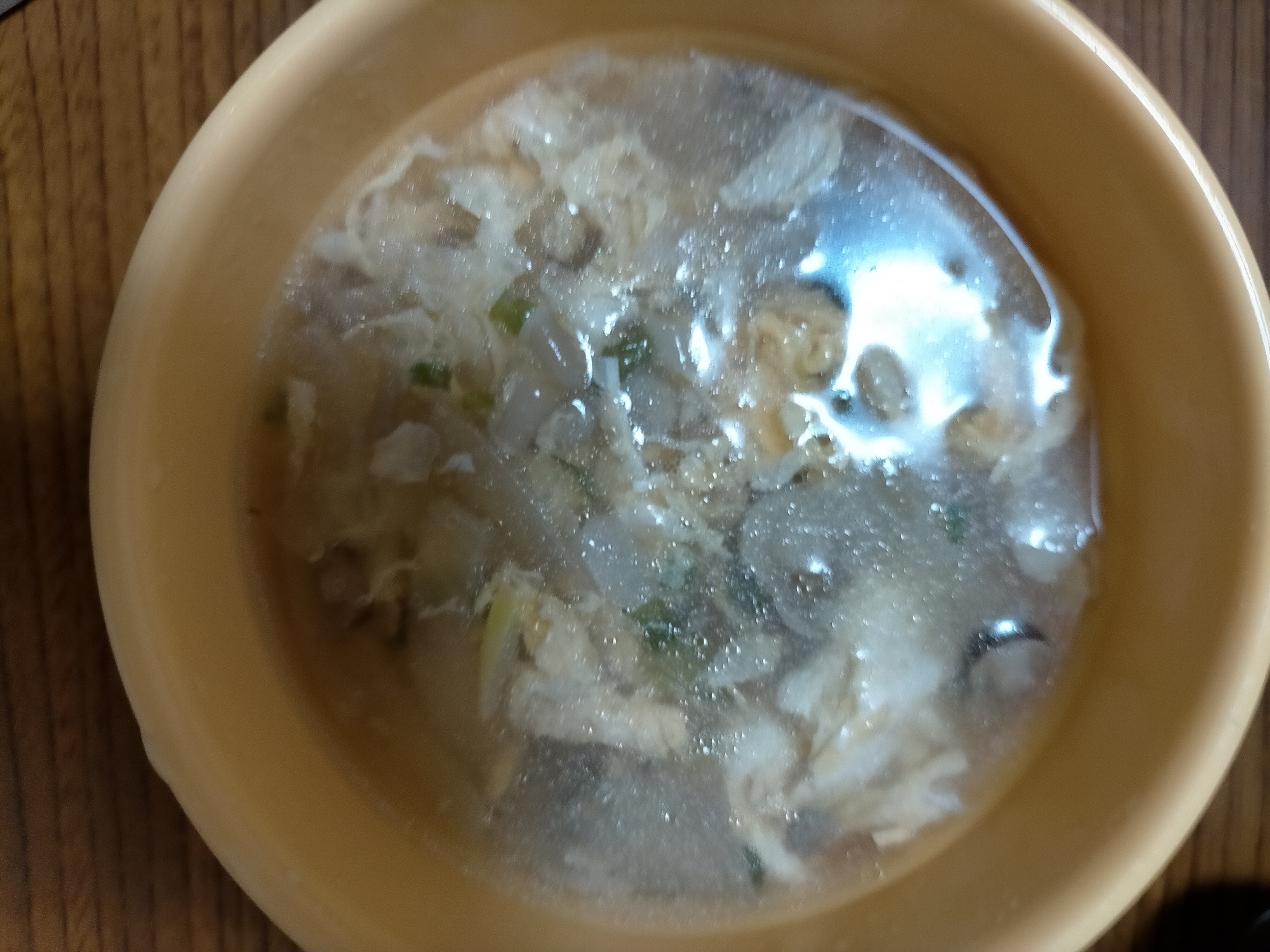 酸っぱ辛い　酸辣湯