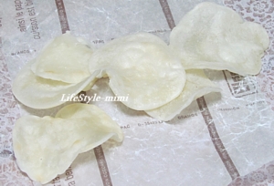 米粉で塩せんべい ☆☆13108