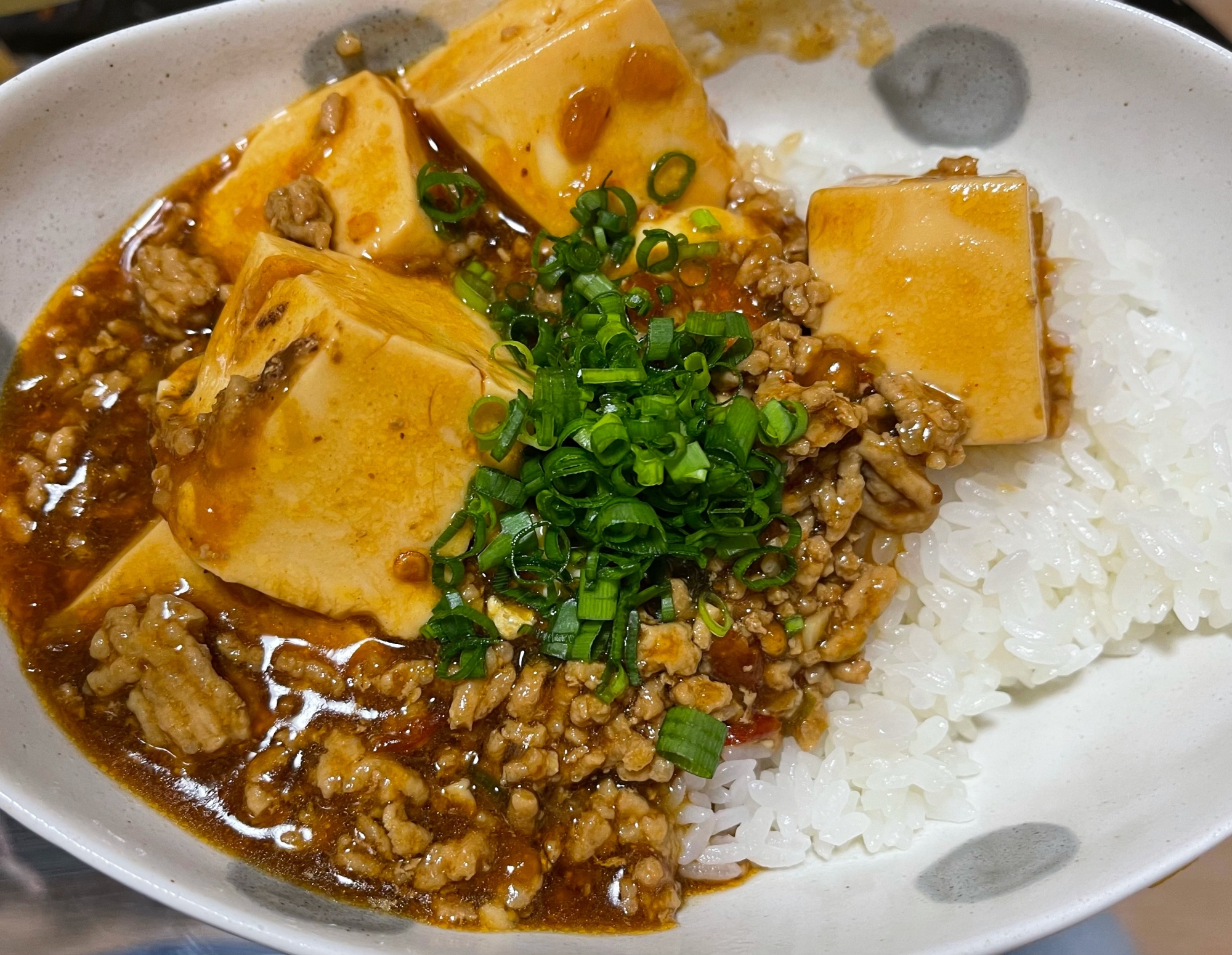 麻婆豆腐丼