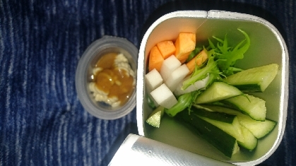 野菜スティック　味噌マヨディップ