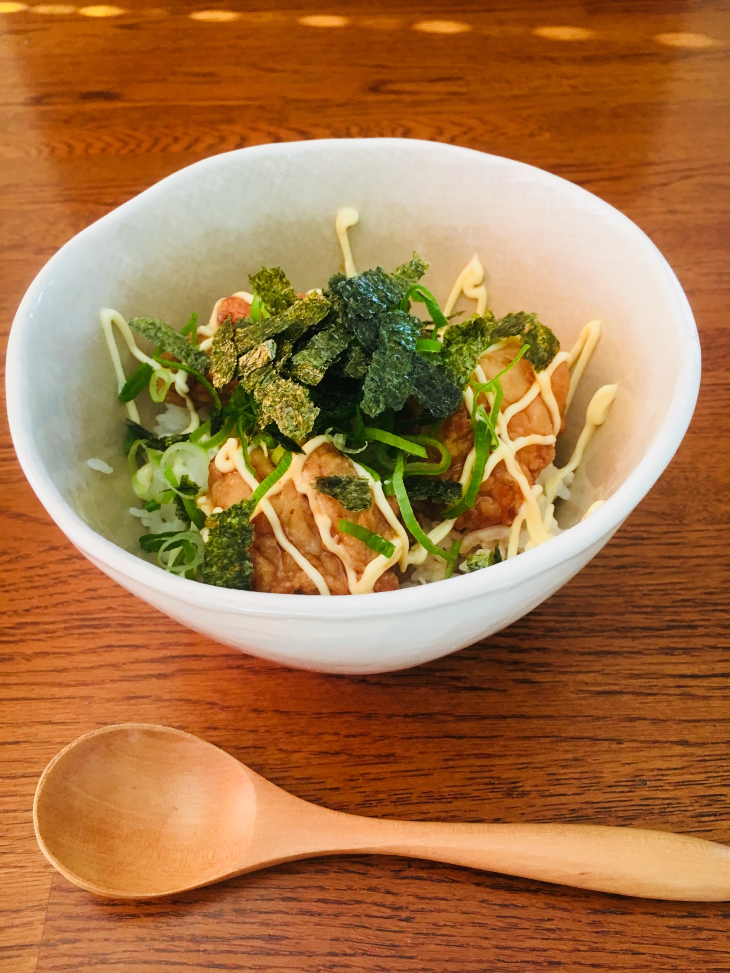 お手軽♪からマヨ丼♪