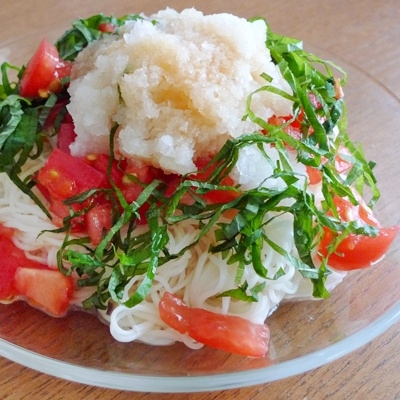 トマト素麺