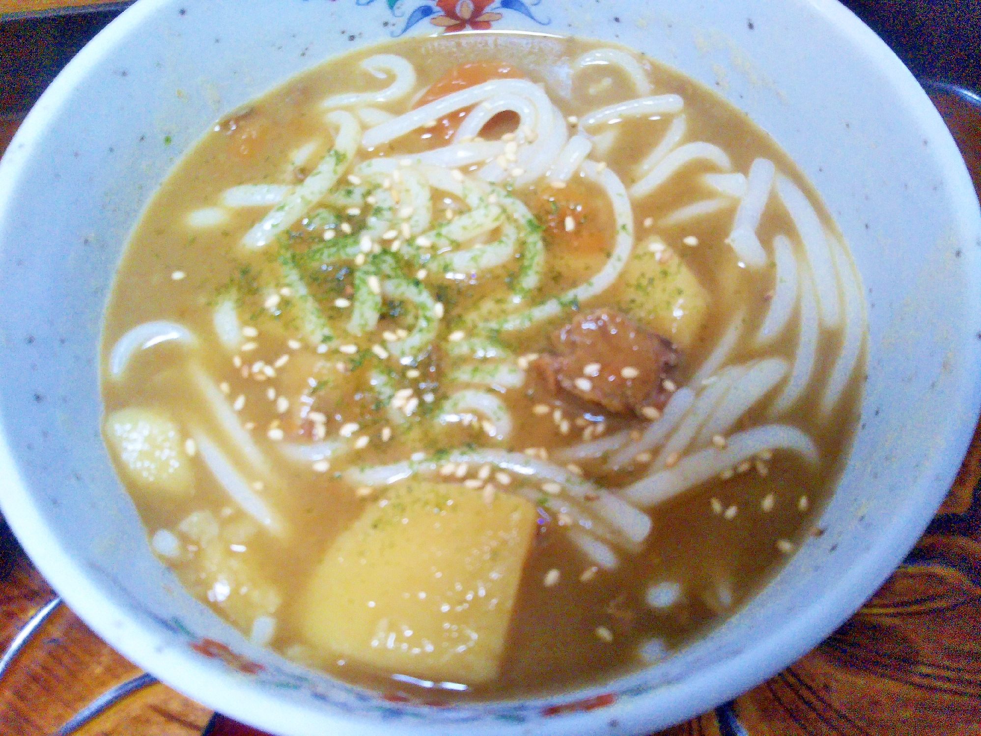 米粉うどんdeカレーうどん