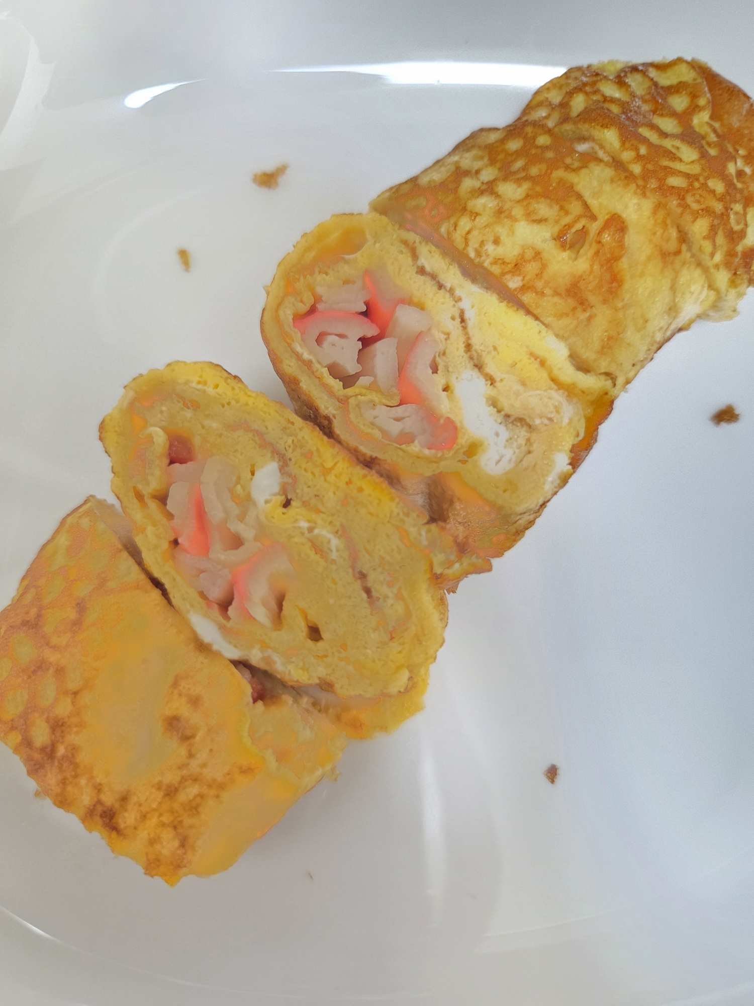 カニかま入り卵焼き