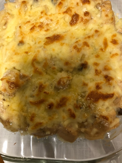 南瓜の煮物リメイク‼︎トロトロかぼちゃグラタン♪