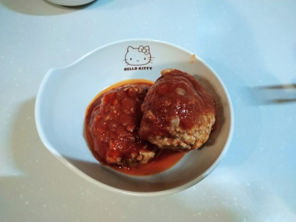 【フライパンで】洗い物が少ない豆腐ハンバーグ