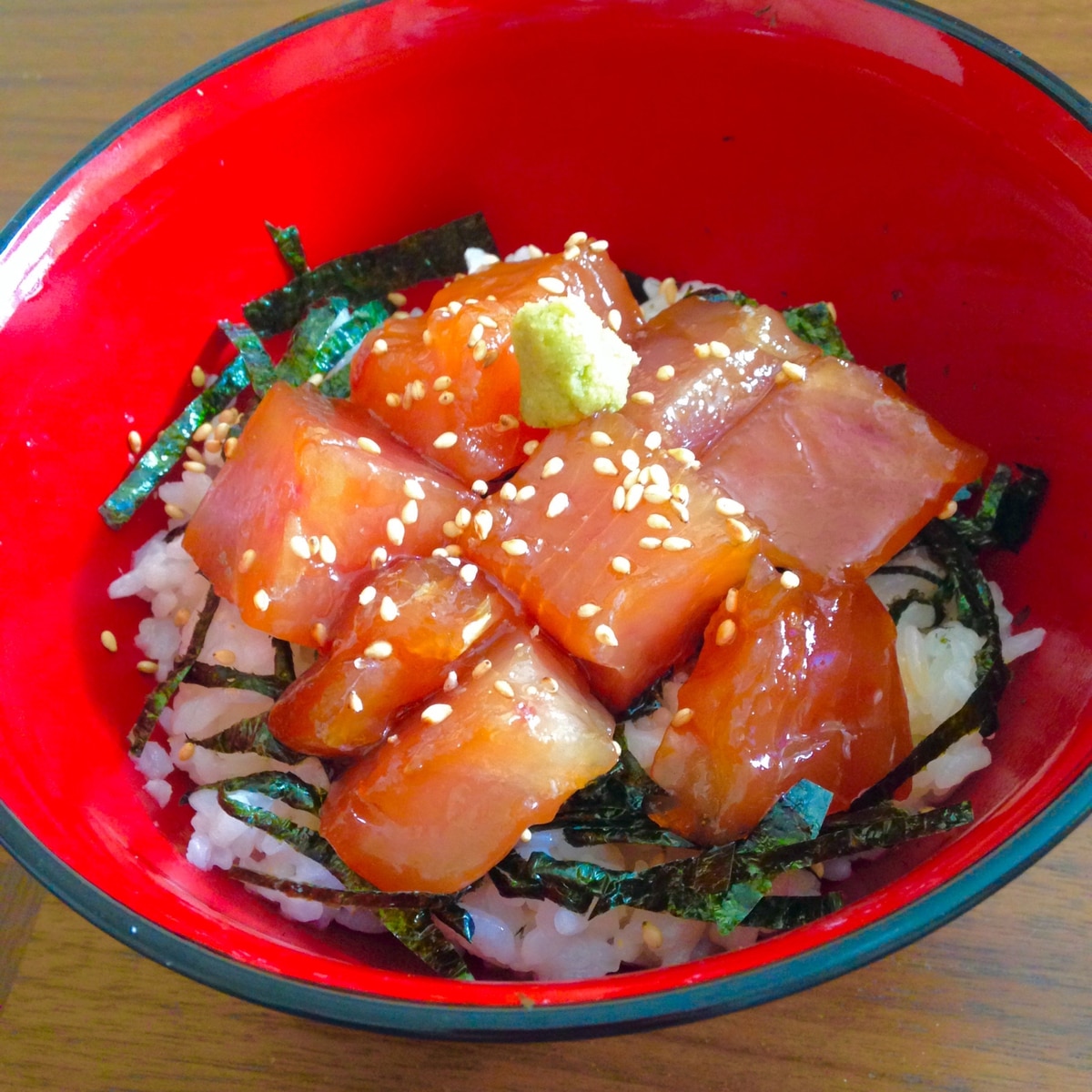 ごま油香る マグロ漬け丼 レシピ 作り方 By うみ ひま 楽天レシピ ごま油香る マグロ漬け丼 レシピ 作り方 By うみ ひま 楽天レシピ