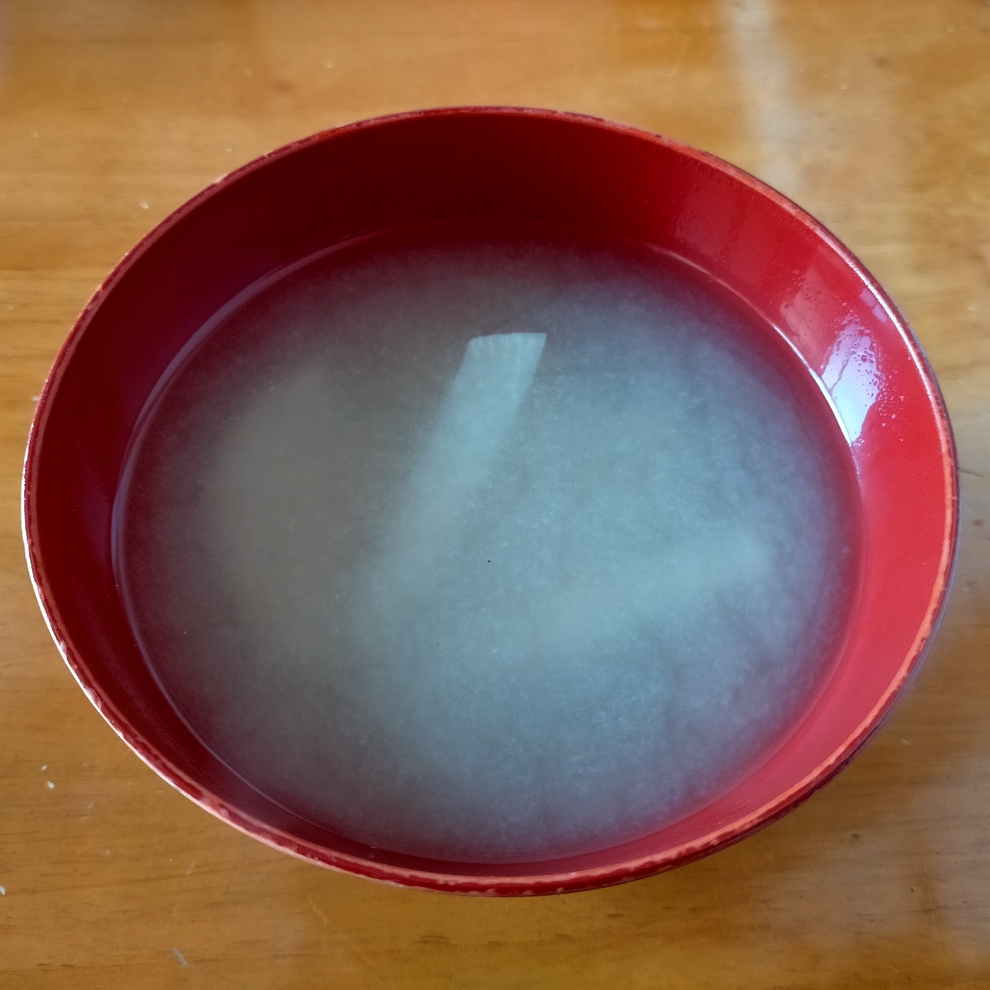 大根だけ！の味噌汁