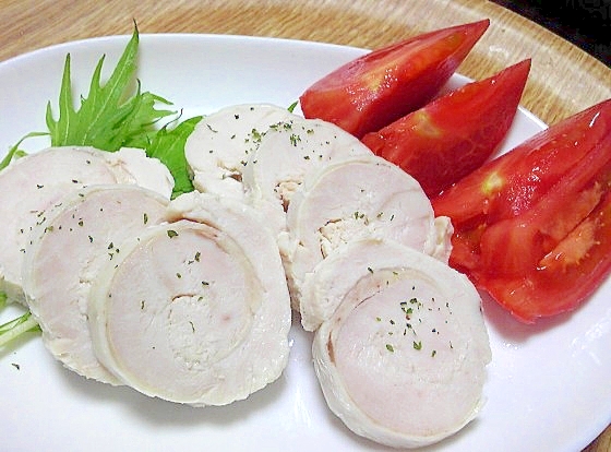 安くて簡単♪鶏ムネ肉でしっとり鶏ハム