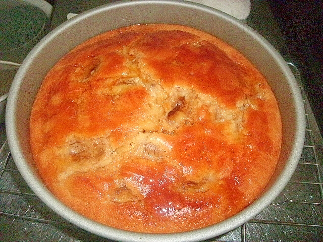 砂糖なし！メープルたっぷりバナナケーキ