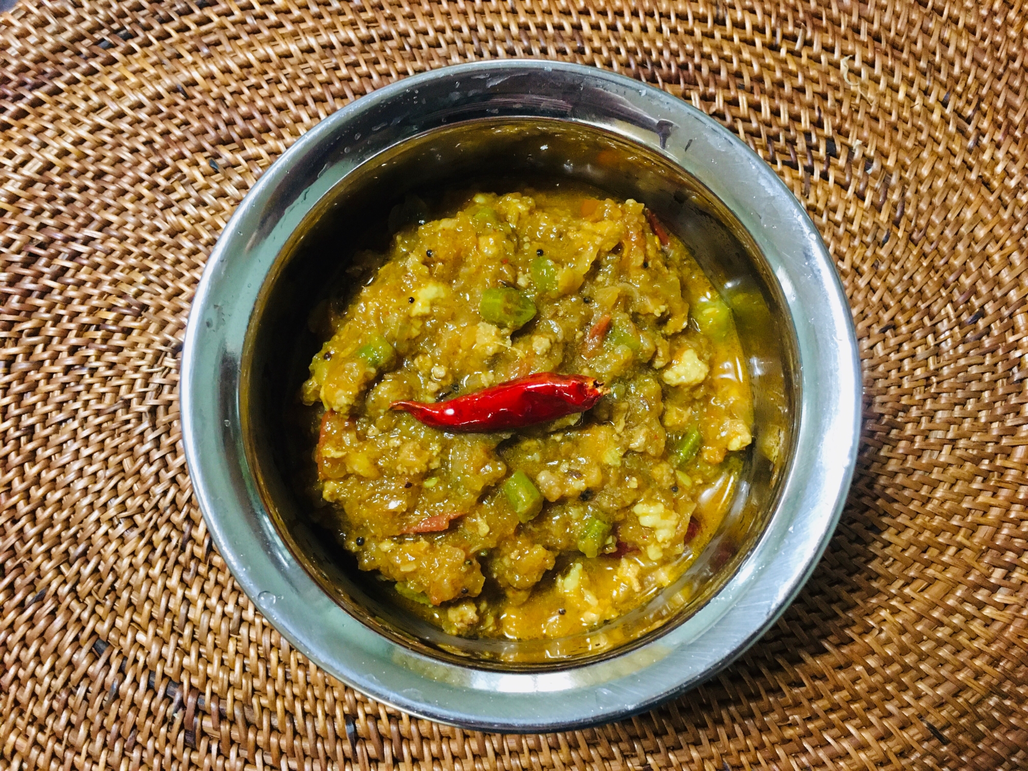 青パパイヤとインゲンいり フルーティなキーマカレー レシピ 作り方 By noriko Spice 楽天レシピ