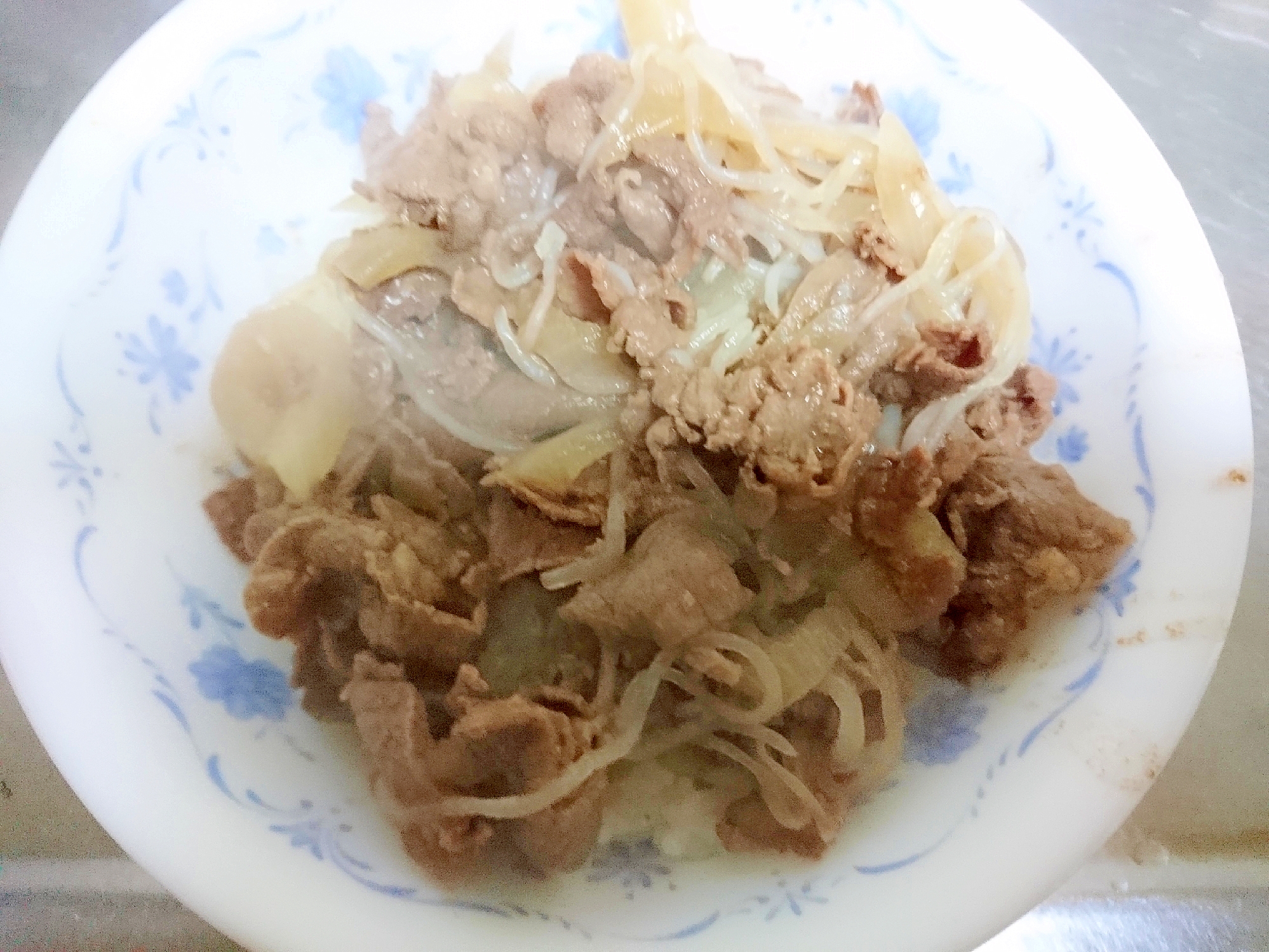 牛丼☆簡単に