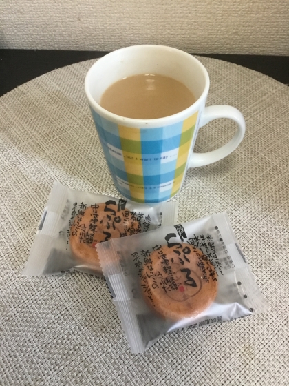 おやつに♪カフェオレとスイーツ