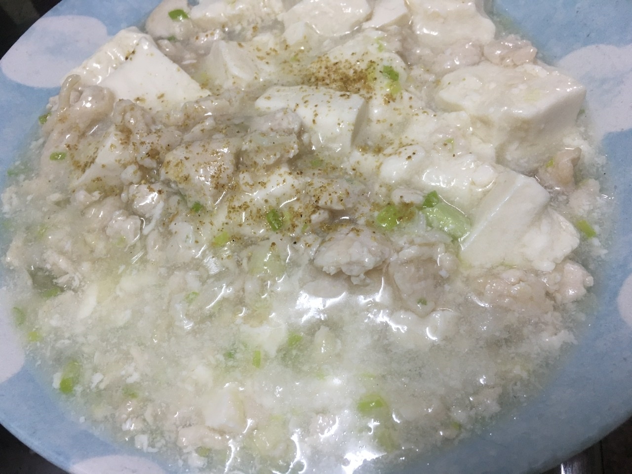 塩麻婆豆腐