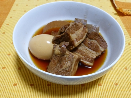 やわらかトロトロで味加減も丁度よくて美味しかったです！大根にもしっかり味がしみてました！久々の角煮でしたが大満足です！ご馳走様でした☆